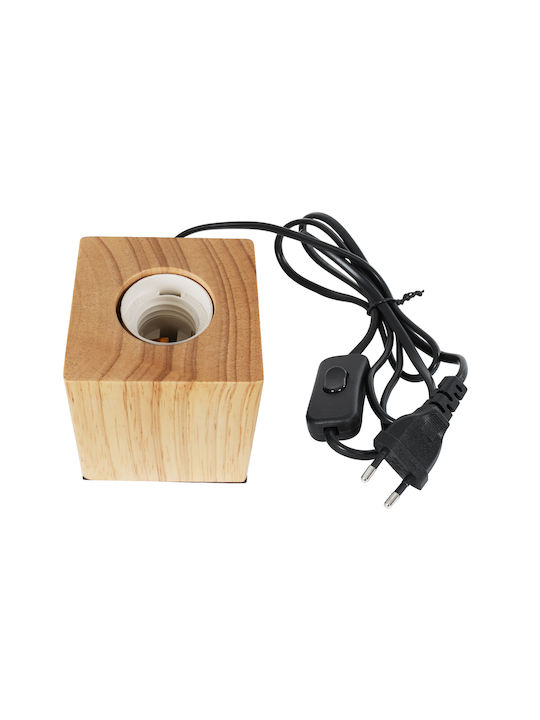 GloboStar Διακοσμητικό Φωτιστικό Cube E27 8x8x8εκ.