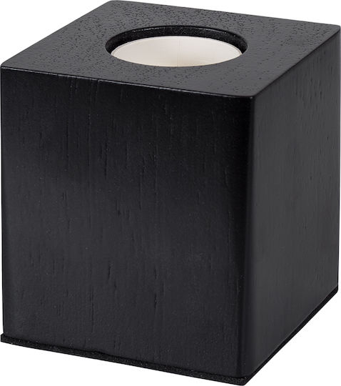 GloboStar Cube Dekorative Lampe mit Fassung für E27 Lampe Schwarz