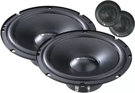 Nakamichi Σετ Ηχεία Αυτοκινήτου Διαιρούμενα 6.5" με 200W RMS (2 Δρόμων)