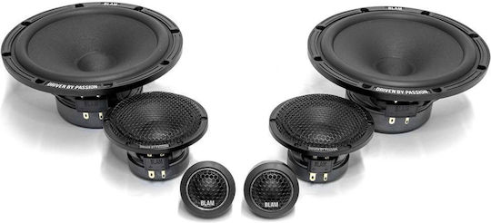 Blam 165 R3 Σετ Ηχεία Αυτοκινήτου 6.5" με 75W RMS (Dual Cone)