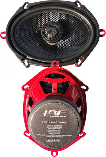 TRF Set Auto-Lautsprecher 5x7" mit 75W RMS (Tieftöner)