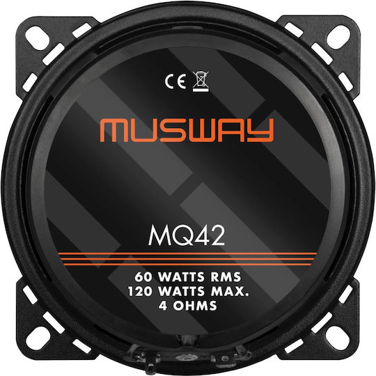 Musway Set Auto-Lautsprecher MQ42 4" mit 60W RMS (2 Weg)