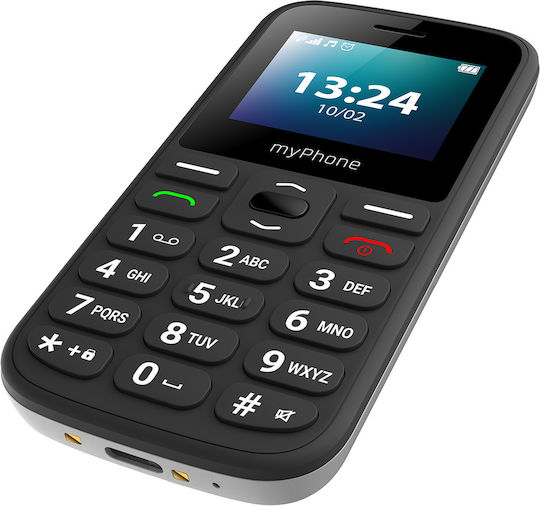 MyPhone Halo A LTE Dual SIM Κινητό με Μεγάλα Κουμπιά Μαύρο