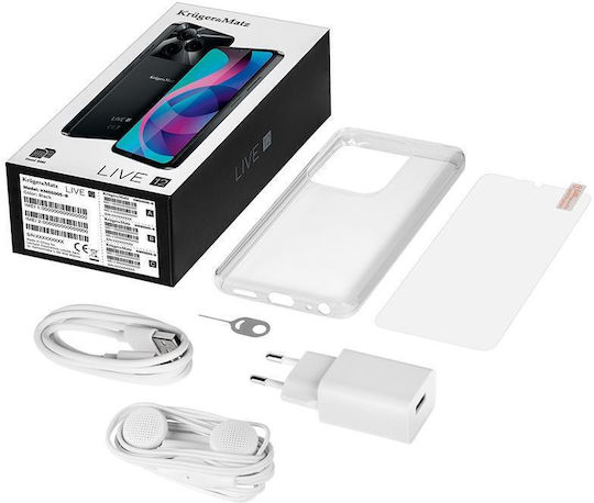 Kruger & Matz Live 12 Dual SIM (8/256GB) Μαύρο