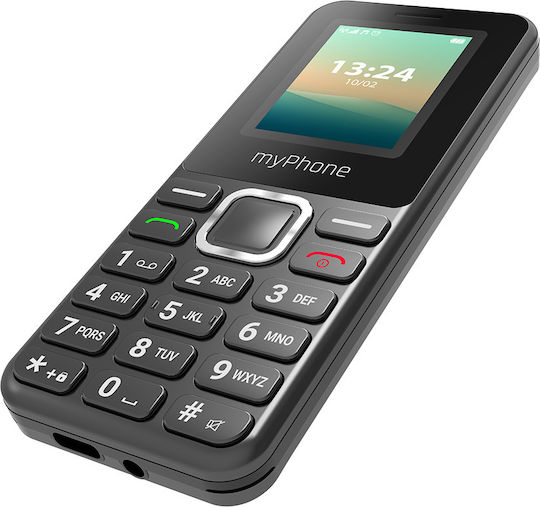 MyPhone 2240 LTE Dual SIM Κινητό με Μεγάλα Κουμπιά Μαύρο