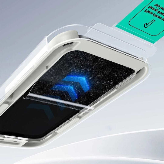 ESR Ultrafit 2.5D Full Glue Tempered Glass 2 Buc (iPhone 17e / 16e / 14 / 13 / 13 Pro)