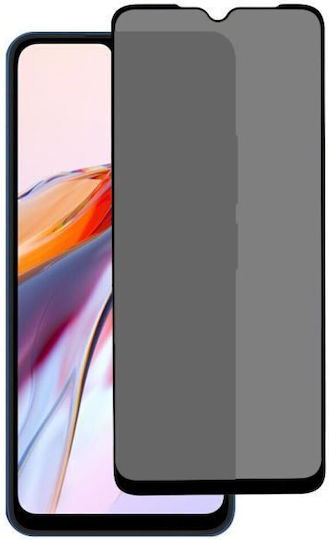 Hts Privacy Full Cover Full Glue Screen Protector for Xiaomi Redmi 10c 12c