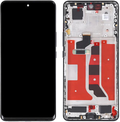 Екран Lcd със Сензорен Механизъм и Рамка за Huawei P30 (Черен)