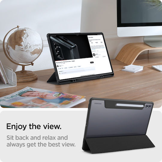 Spigen Galaxy Tab S10 Ultra 2024 S9 Ultra 2023 S8 Ultra 2022 Husa Ultra Hybrid Pro Neagră Acs08795