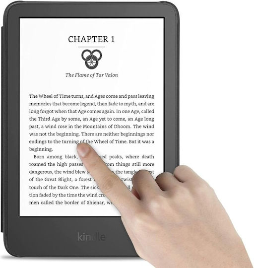Tech-Protect Smartcase Флип Капак Черен (Kindle Paperwhite Vi / 6 / Colorsoft / Signature Edition 12-то поколение 2024 (7"))