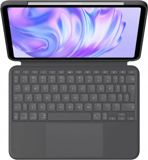Logitech Combo Touch Flip Cover Γκρι (iPad Pro 11)