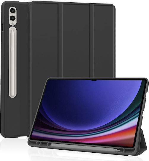 Techsuit Flip Cover Μαύρη (Samsung Galaxy Tab S9 Ultra)