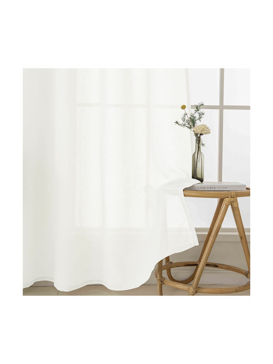 Beauty Home Curtain With White Grommets 140x270cm