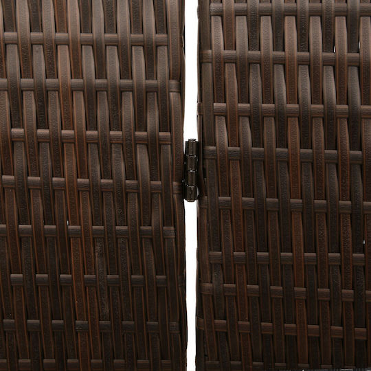 vidaXL Decorativ Paravan Plastic 195x180cm