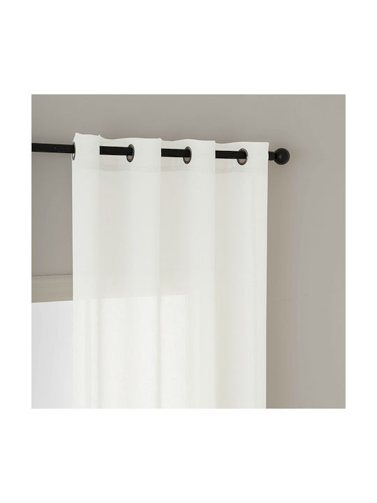 Beauty Home Curtain With White Grommets 140x270cm