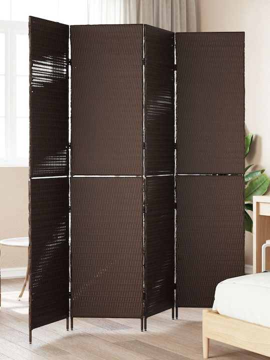 vidaXL Dekorativer Raumteiler Kunststoff 195x180cm