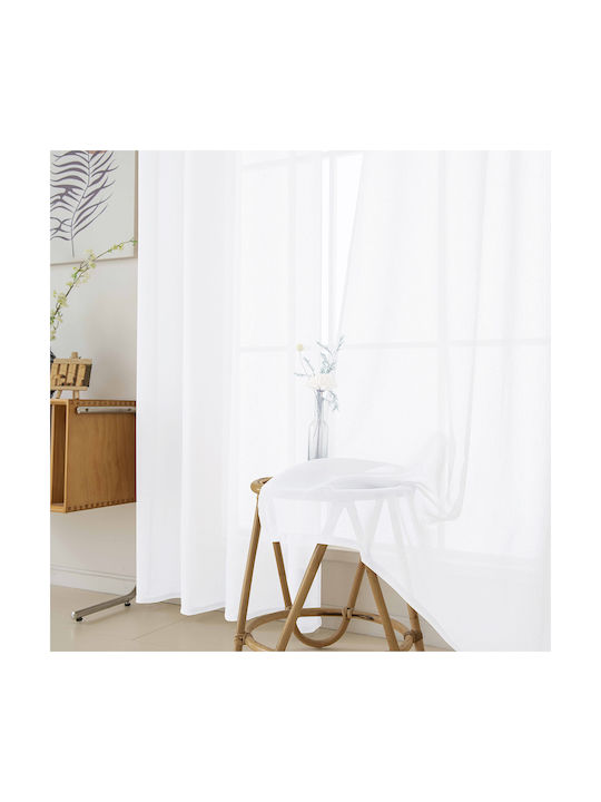 Beauty Home Curtain With White Grommets 140x270cm
