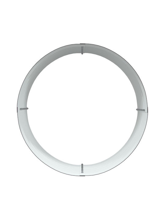 vidaXL Grădină Ghiveci Metal Maro 80x80x44cm.