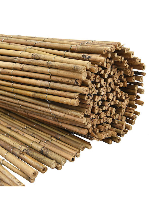 vidaXL Bamboo Fencing Bamboo with Whole Wood 1.25x5m