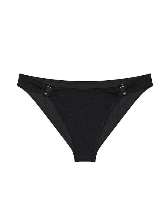 Midnight Swim Bikini Slip Schwarz