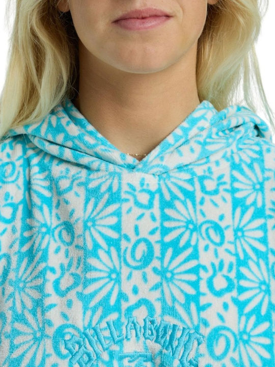 Billabong Cotton Beach Poncho Turquoise