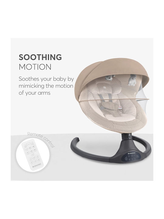 Kikka Boo Electric Baby Relax Codie with Music Beige for Child up to 9kg
