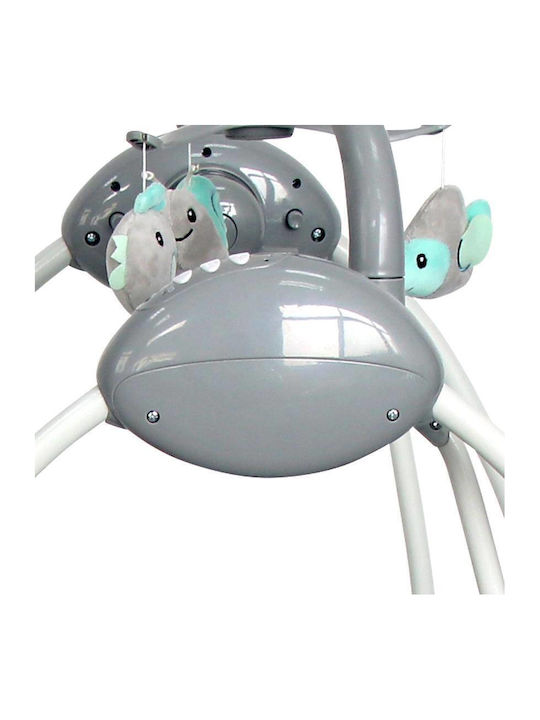 Lorelli Electric Baby Relax Swing Tango with Music and Vibration Grey Trees for Child up to 12kg