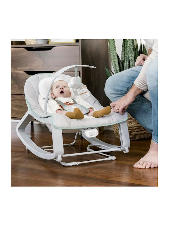 Ingenuity Електрически Релакс Бебе Grow with Me с Вибрация Сив за Дете до 18кг