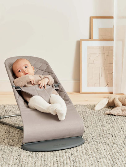 BabyBjorn Bliss Classic Quilt Ръчен Релакс Бебе Sand Grey