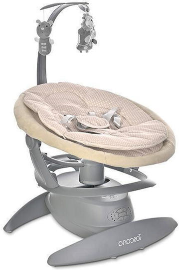 Lorelli Ηλεκτρικό Relax Μωρού Toscana με Μουσική Beige Dots για Παιδί έως 9kg