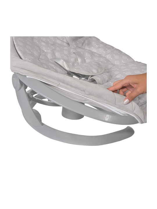 Lorelli Electric Baby Relax Toscana with Music Beige Dots for Child up to 9kg