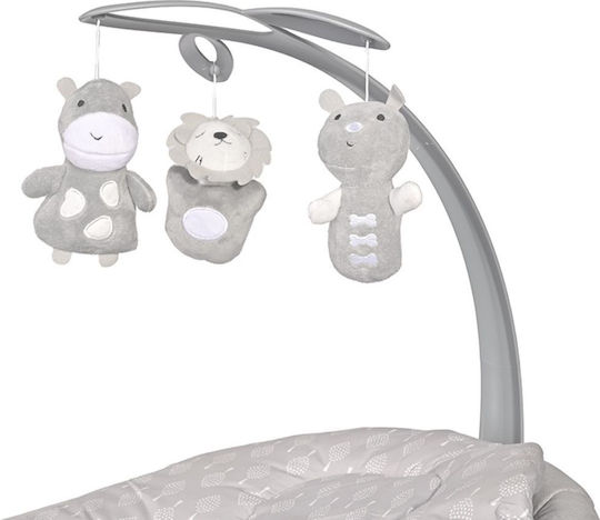Lorelli Ηλεκτρικό Relax Μωρού Toscana με Μουσική Beige Dots για Παιδί έως 9kg