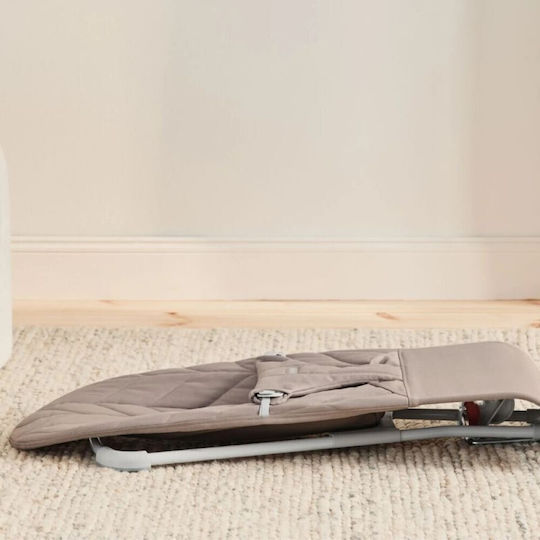 BabyBjorn Χειροκίνητο Relax Μωρού Bliss Petal Quilt Sand Grey για Παιδί έως 13kg