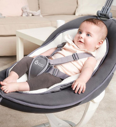 Babymoov Електрически Релакс Бебе с Музика и Вибрация Черен