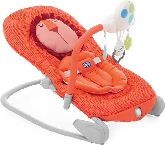 Chicco Χειροκίνητο Relax Μωρού Balloon με Μουσική Lion Orange για Παιδί έως 18kg