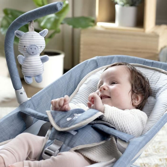 Ingenuity Електрически Релакс Бебе Happy Belly Син
