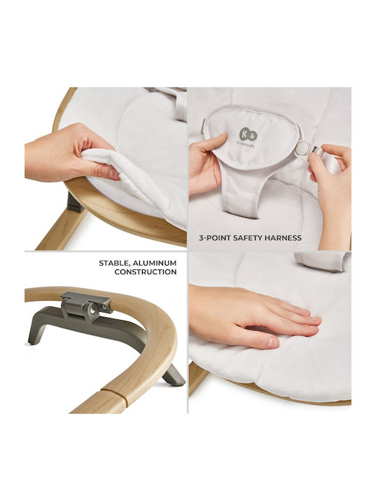 Kinderkraft Manual Baby Relax Elsu White for Child up to 9kg
