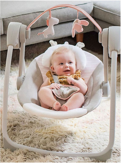 Ingenuity Handbuch Baby Relax Schaukel Comfort 2 Go Rosa für Kind bis 9kg