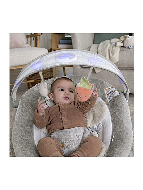 Ingenuity Електрически Релакс Бебе Seat Cuddle с Вибрация Сив за Дете до 9кг