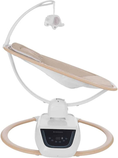Kikka Boo Electric Baby Relax BeeMoove with Music Beige for Child up to 9kg