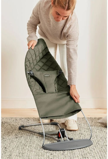 BabyBjorn Handbuch Baby Relax Bliss Classic Quilt Dark Green für Kind bis 13kg