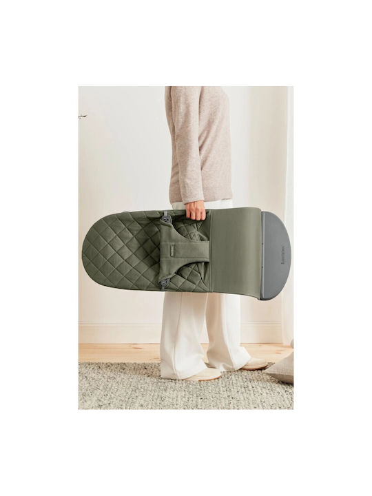 BabyBjorn Manual Baby Relax Bliss Classic Quilt Dark Green for Child up to 13kg