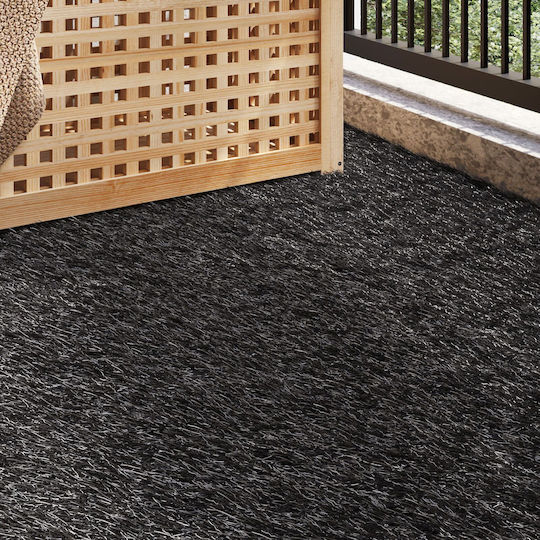 Synthetic Turf in Roll 1x15m in Black Colour