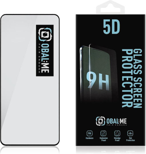 Obal:Me 5D Tempered Glass Black (Redmi Note 13 4G)