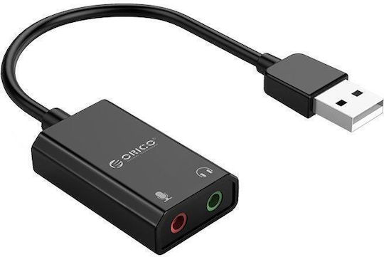Placă de sunet Orico Skt2 USB Negru