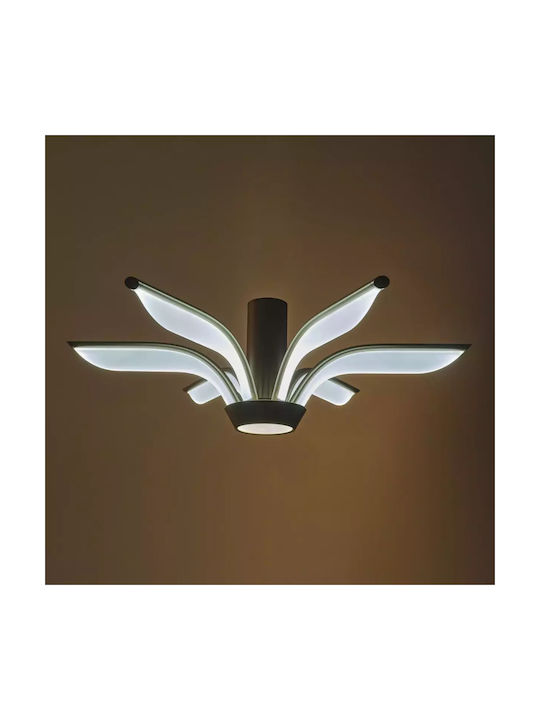 Plafonieră de Tavan Aurie cu LED Integrat