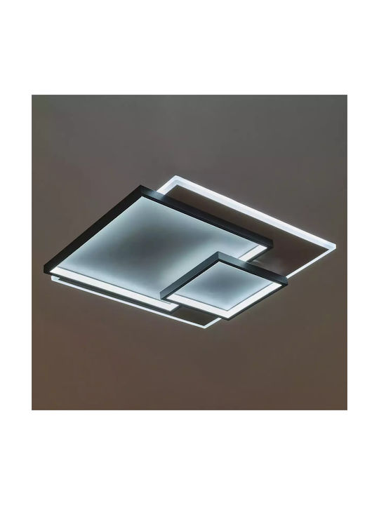 Таванно осветление Черен с Вграден LED