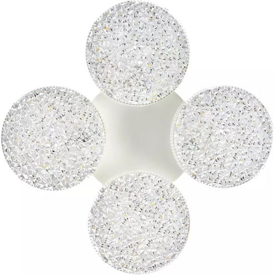Deckenleuchte Weiß mit Integrierter LED
