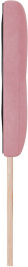 vidaXL Fabric Bed Headboard Pink 72x40cm