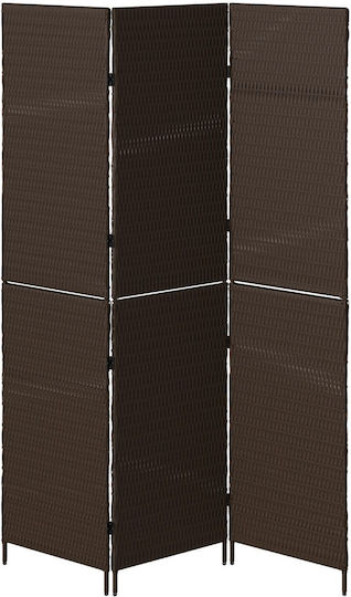 vidaXL Dekorativer Raumteiler aus Rattan 146x180cm
